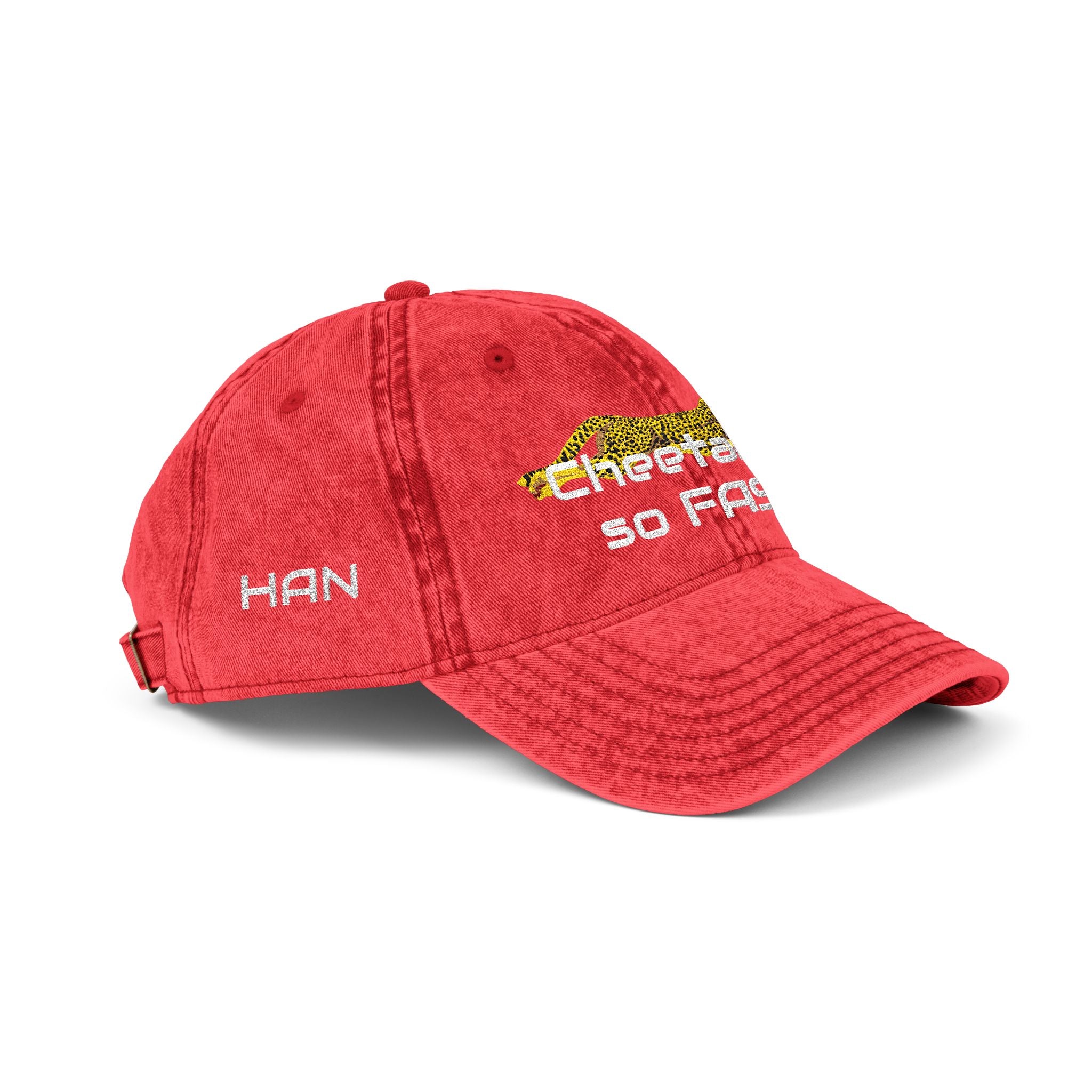 Cheetah - HAN - Vintage Cap (Embroidery)