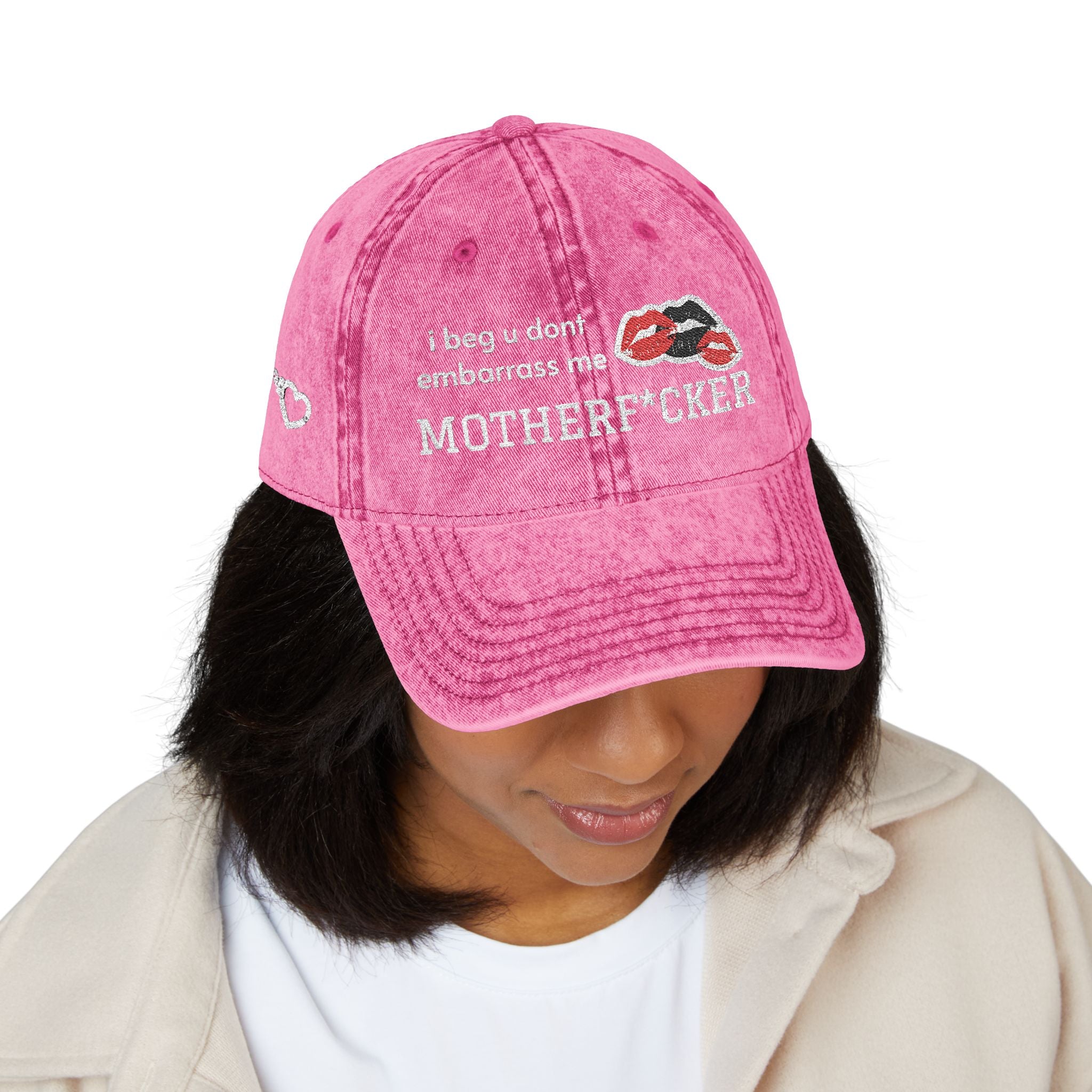 Plz Plz Plz - Vintage Cap (Embroidery)