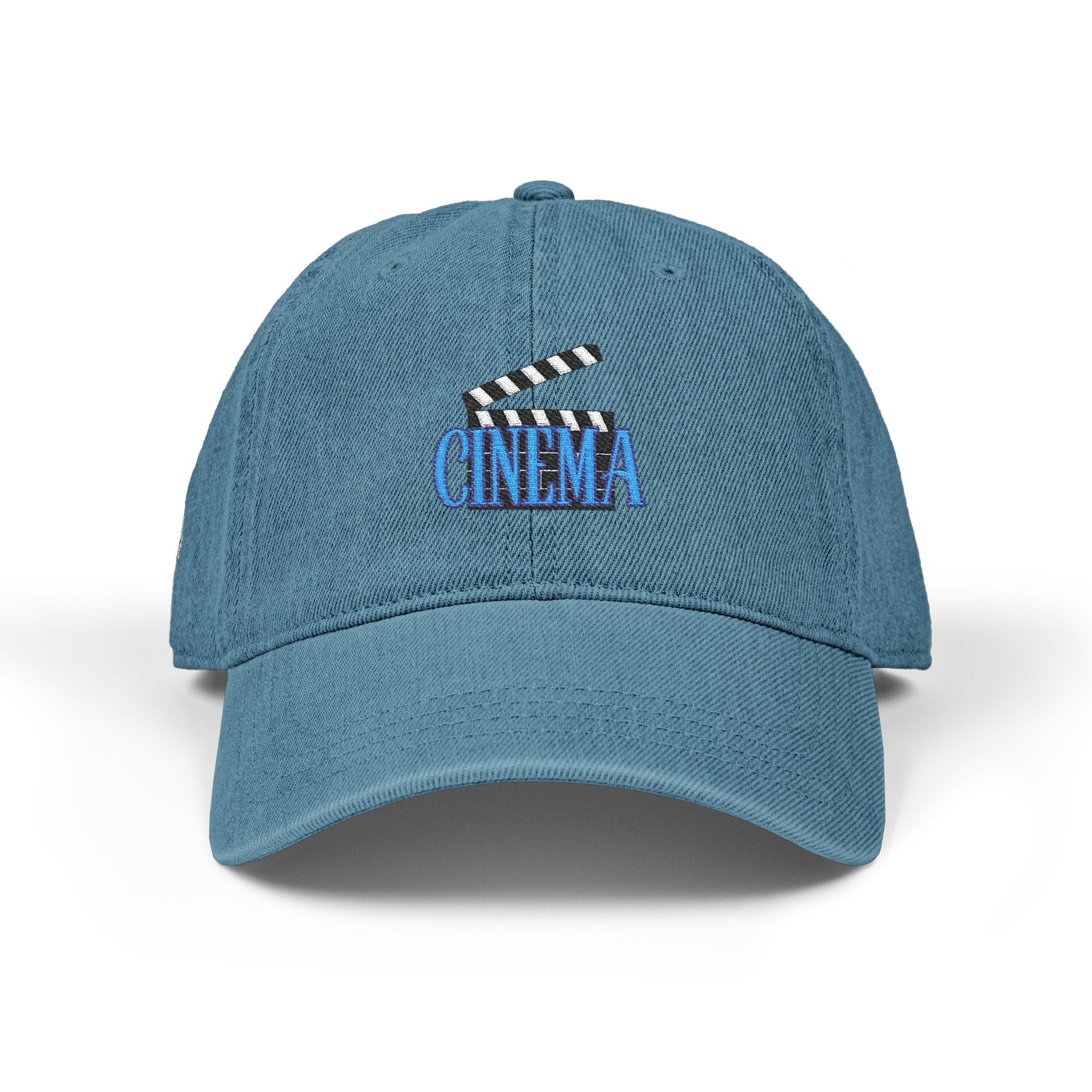 Cinema - Denim Hat (Embroidery)