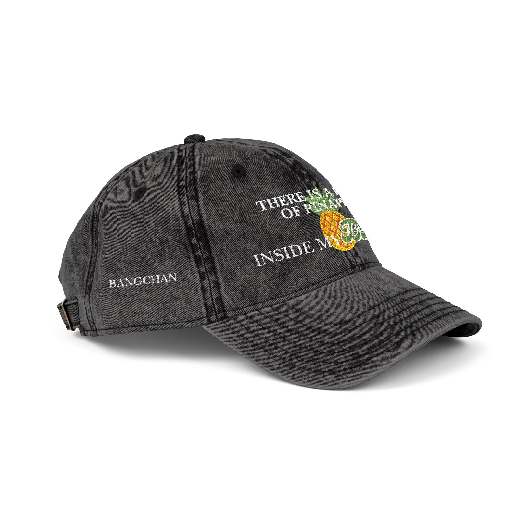 Pineapple - BangChan - Vintage Cap (Embroidery)