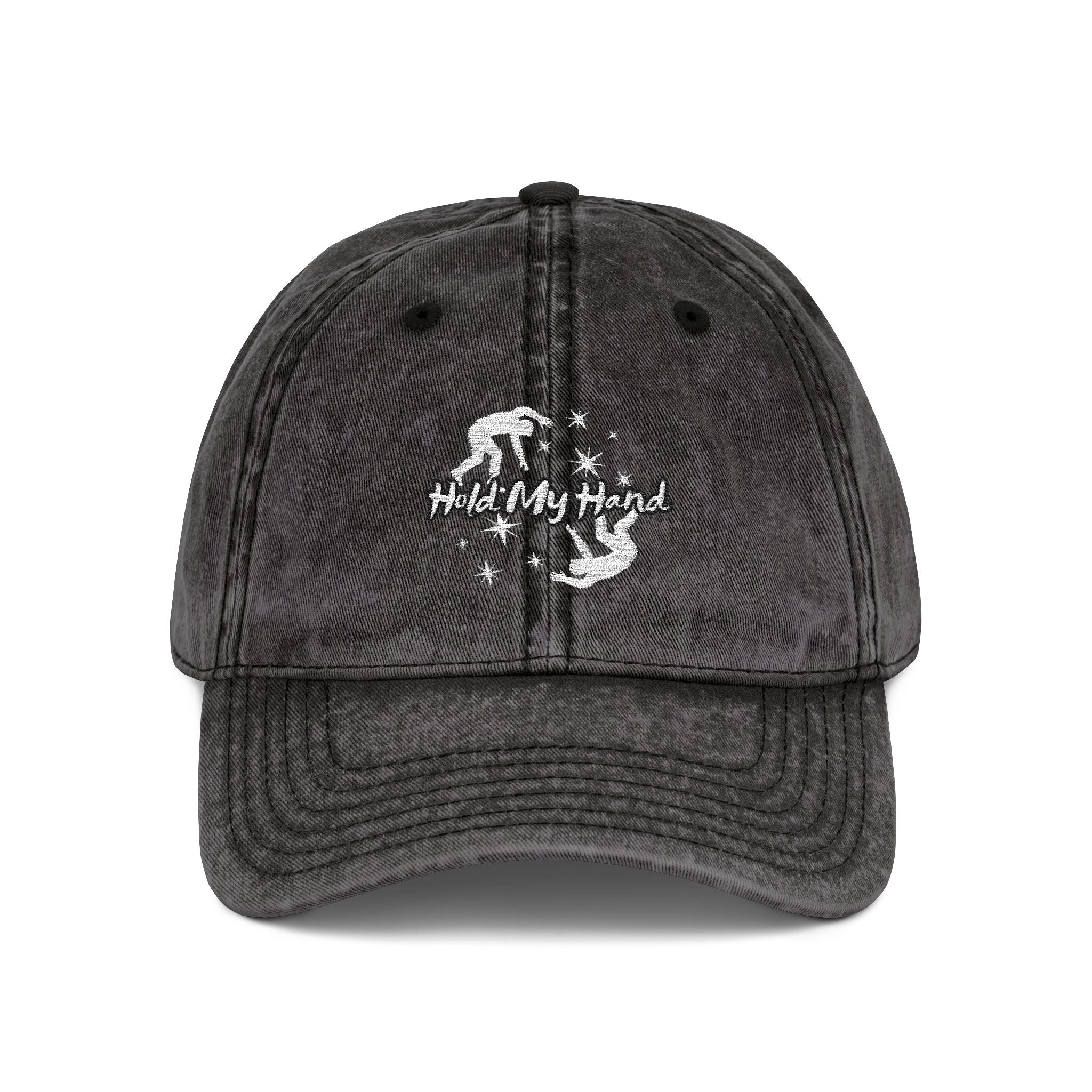 HOLD MY HAND - Vintage Cap (Embroidery)
