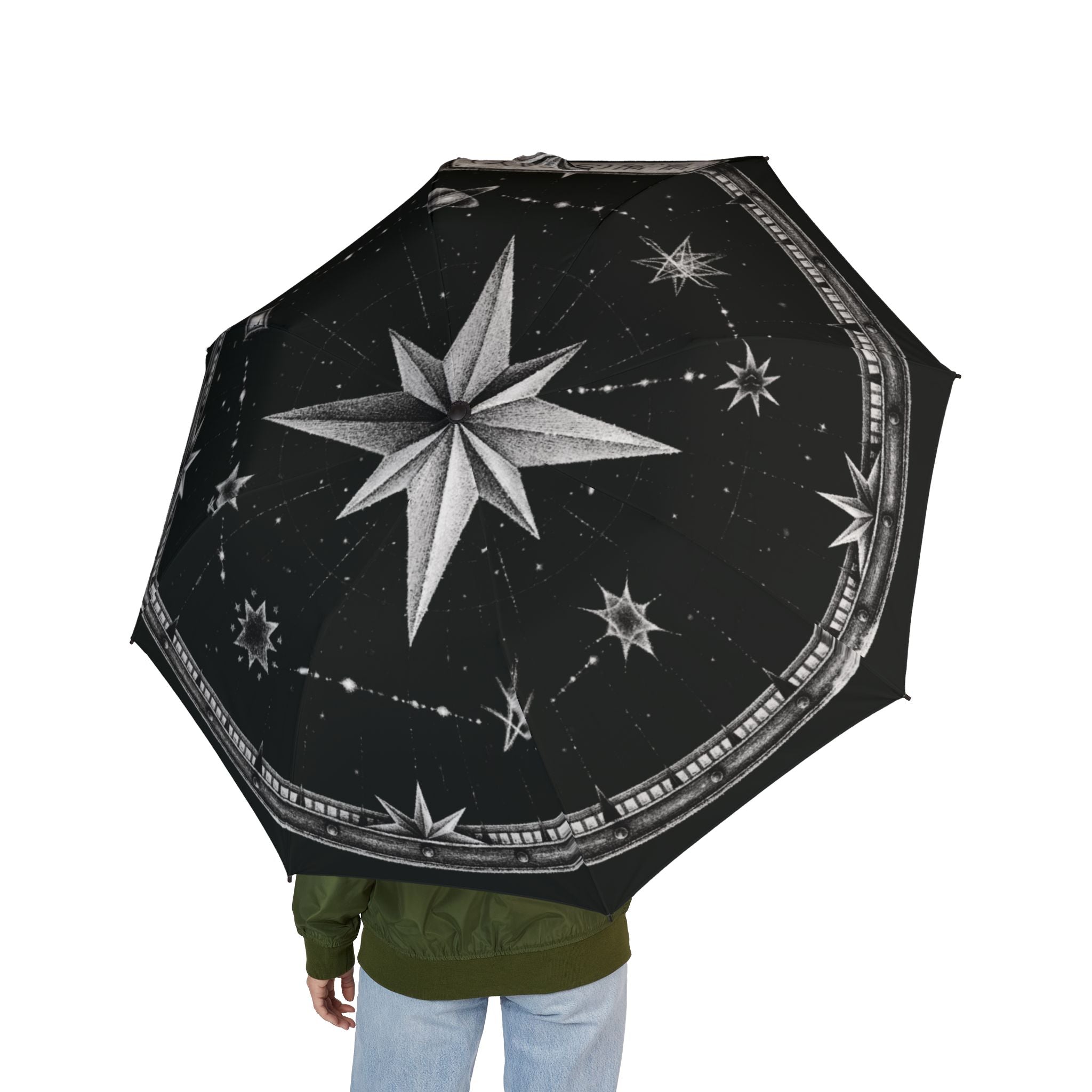 8th Anniversary STAY - Semi-Automatic Foldable Umbrella