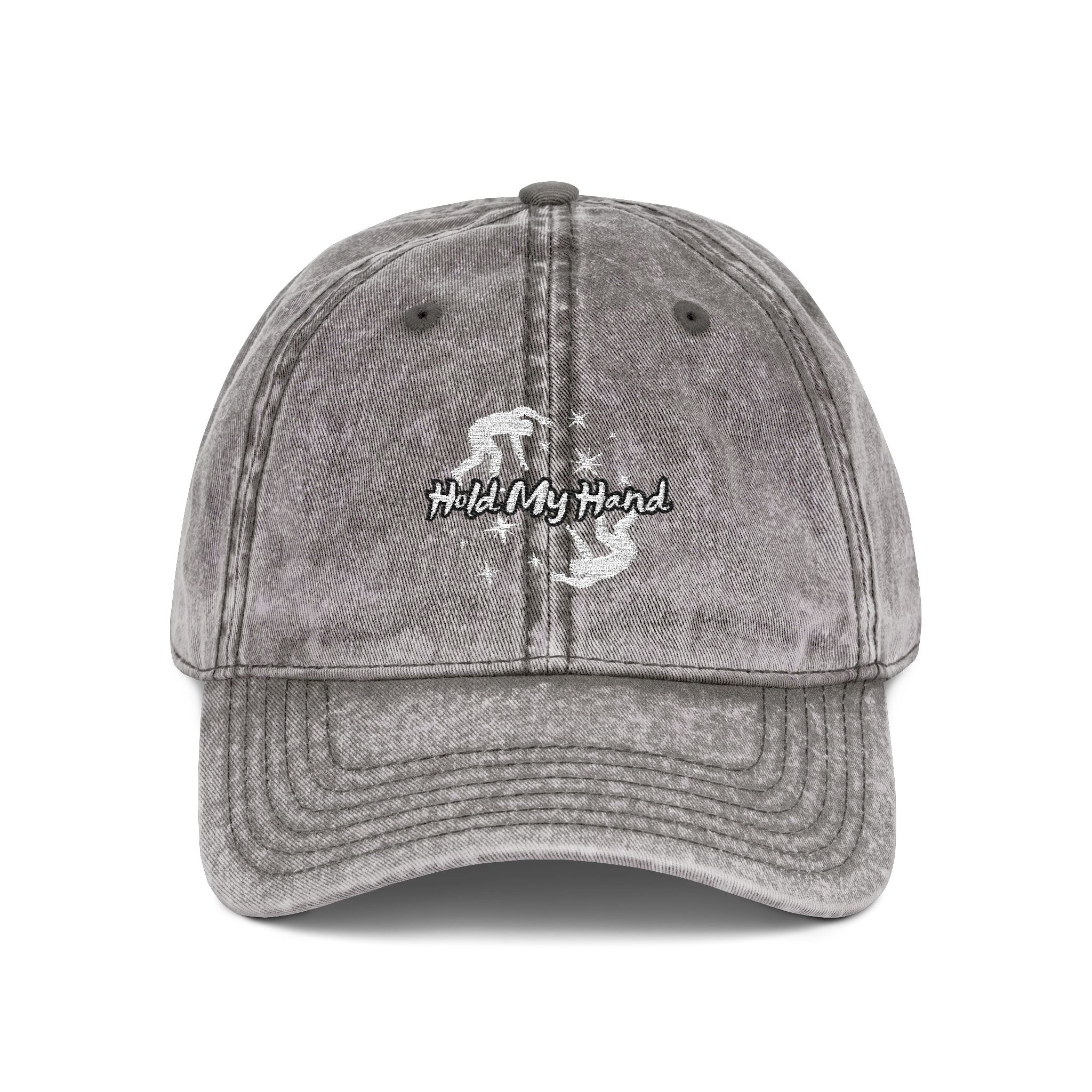 HOLD MY HAND - Vintage Cap (Embroidery)