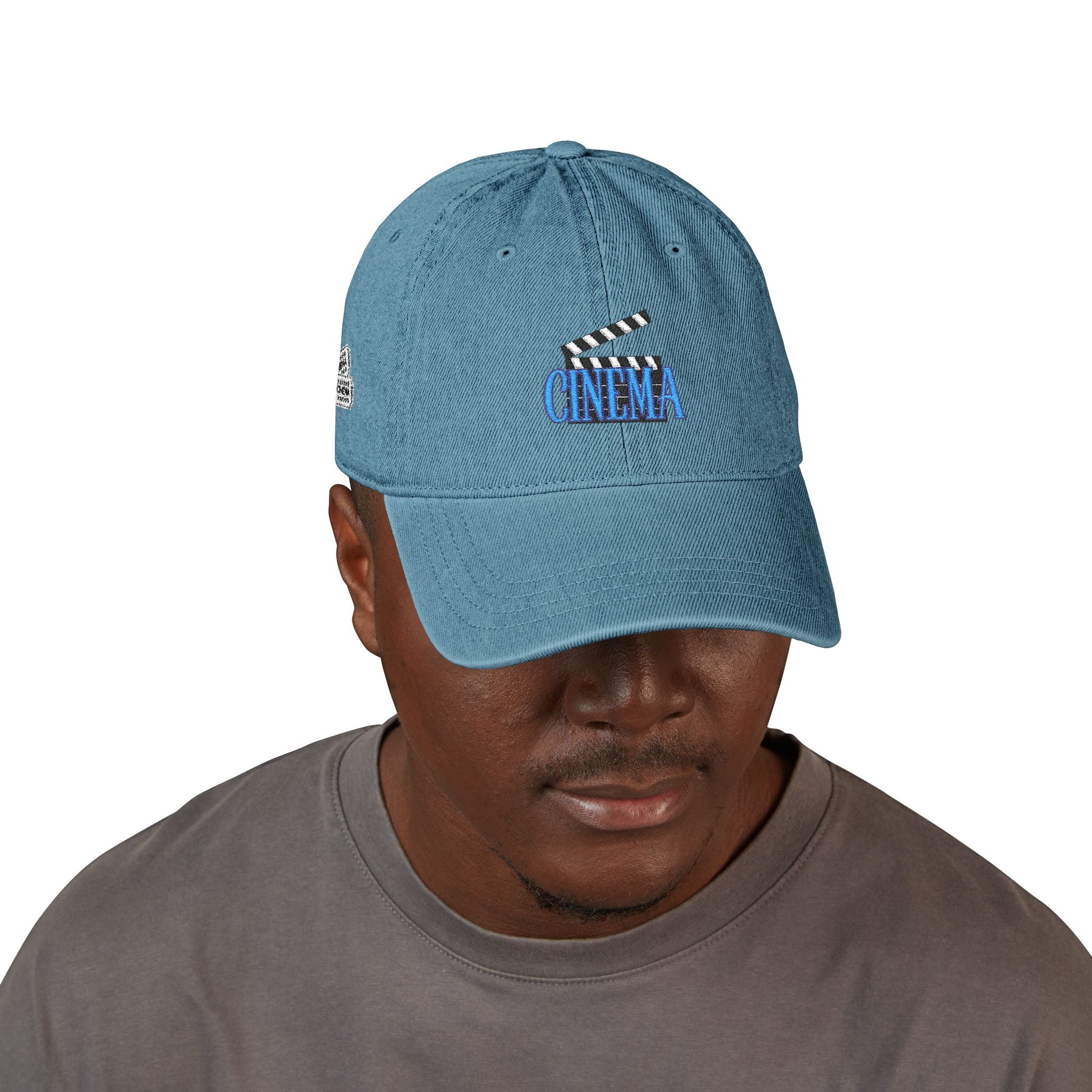 Cinema - Denim Hat (Embroidery)