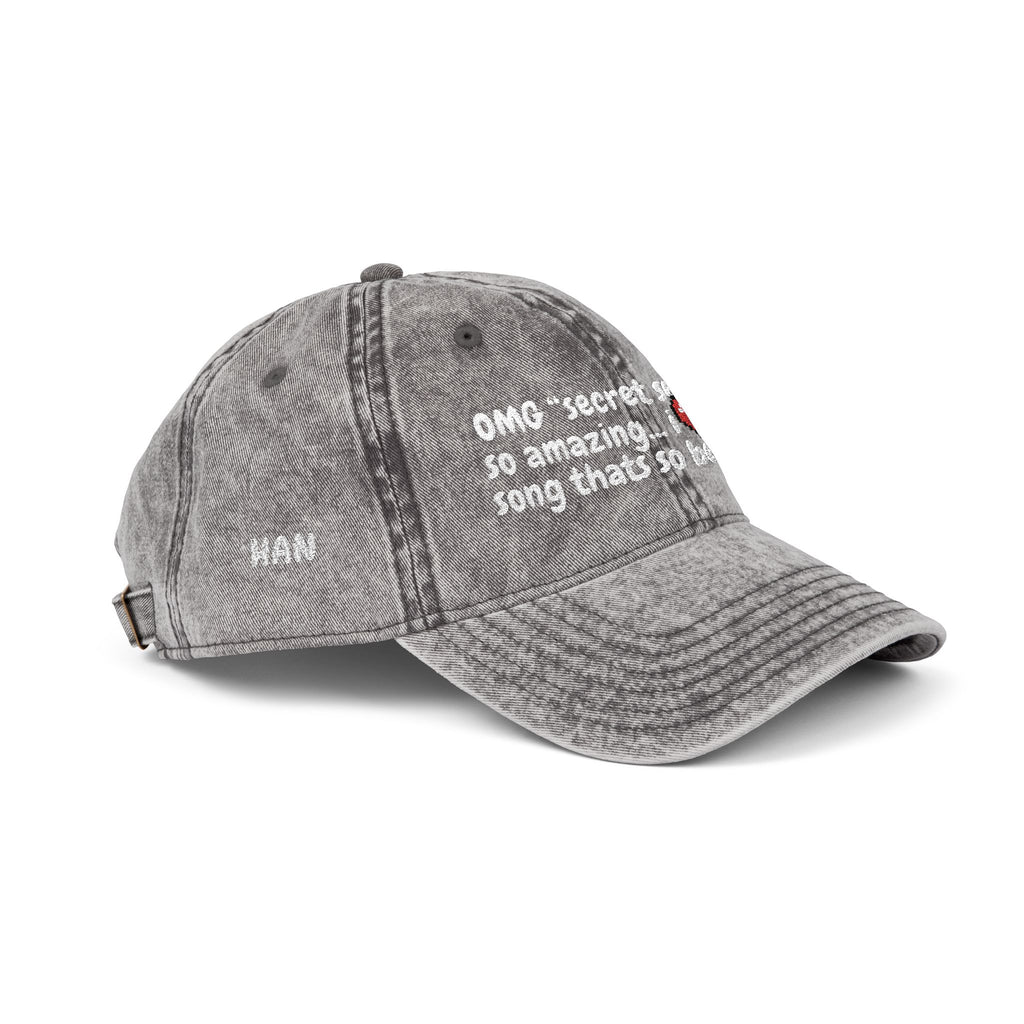 Secret, Secret - HAN - Vintage Cap (Embroidery)