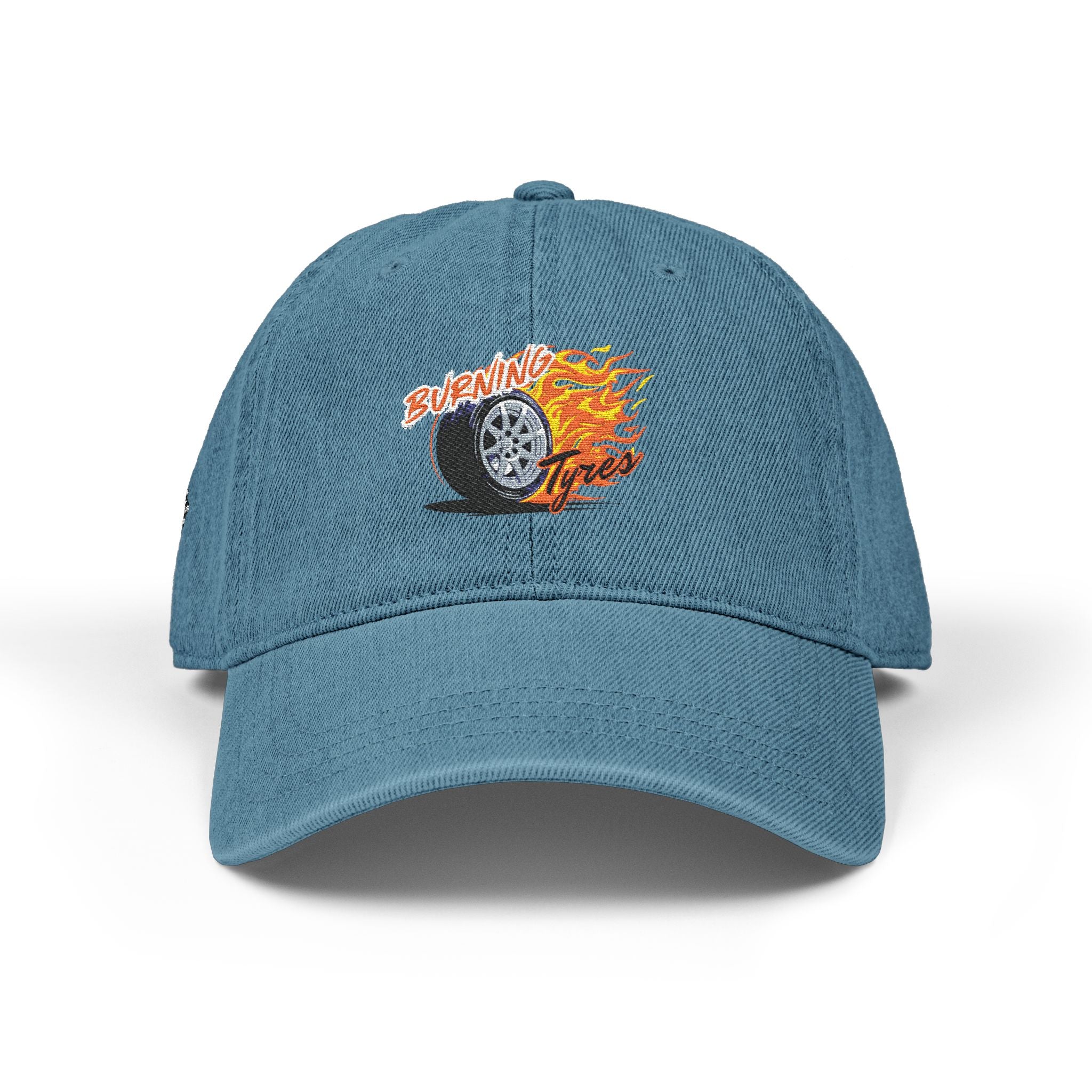 Burnin Tyres - Denim Hat (Embroidery)