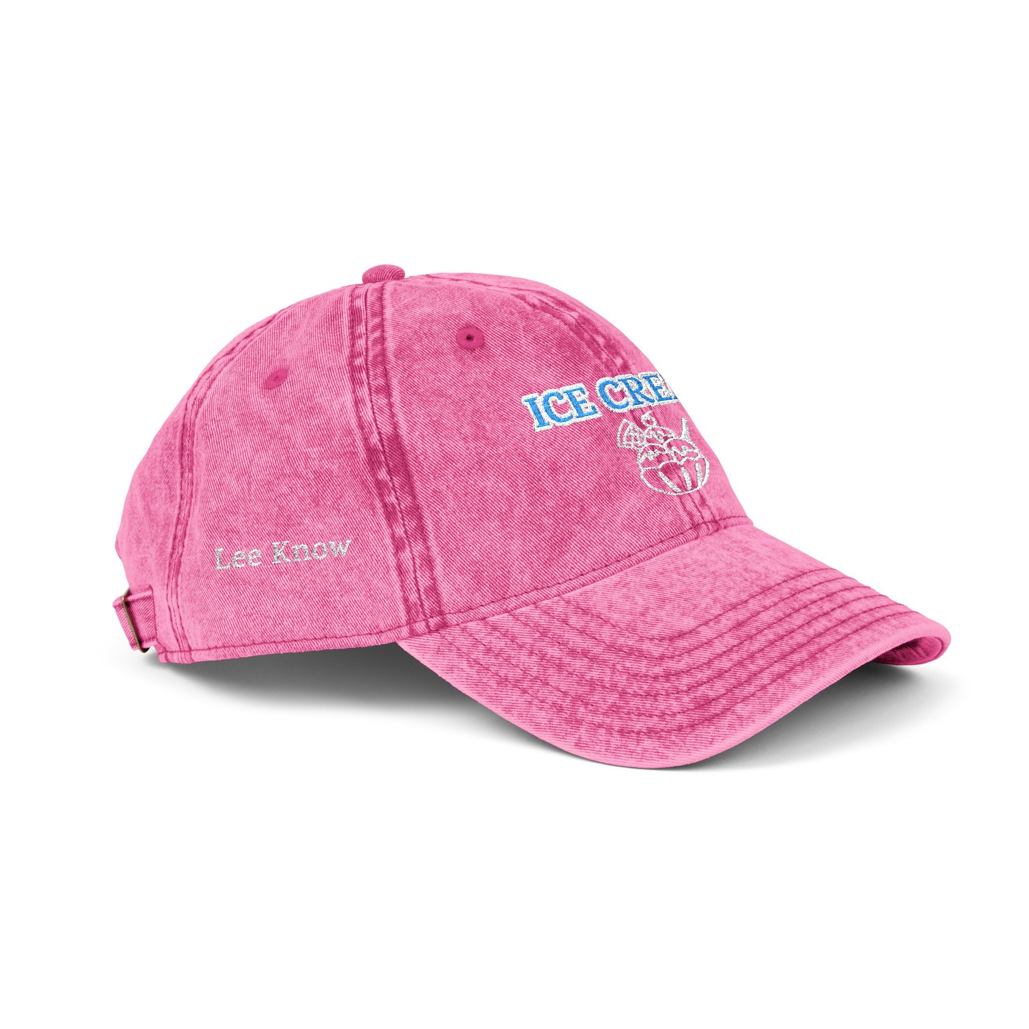 Ice Cream - LeeKnow - Vintage Cap (Embroidery)