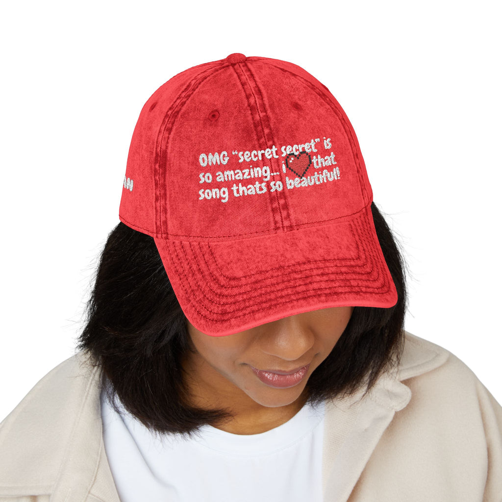 Secret, Secret - HAN - Vintage Cap (Embroidery)