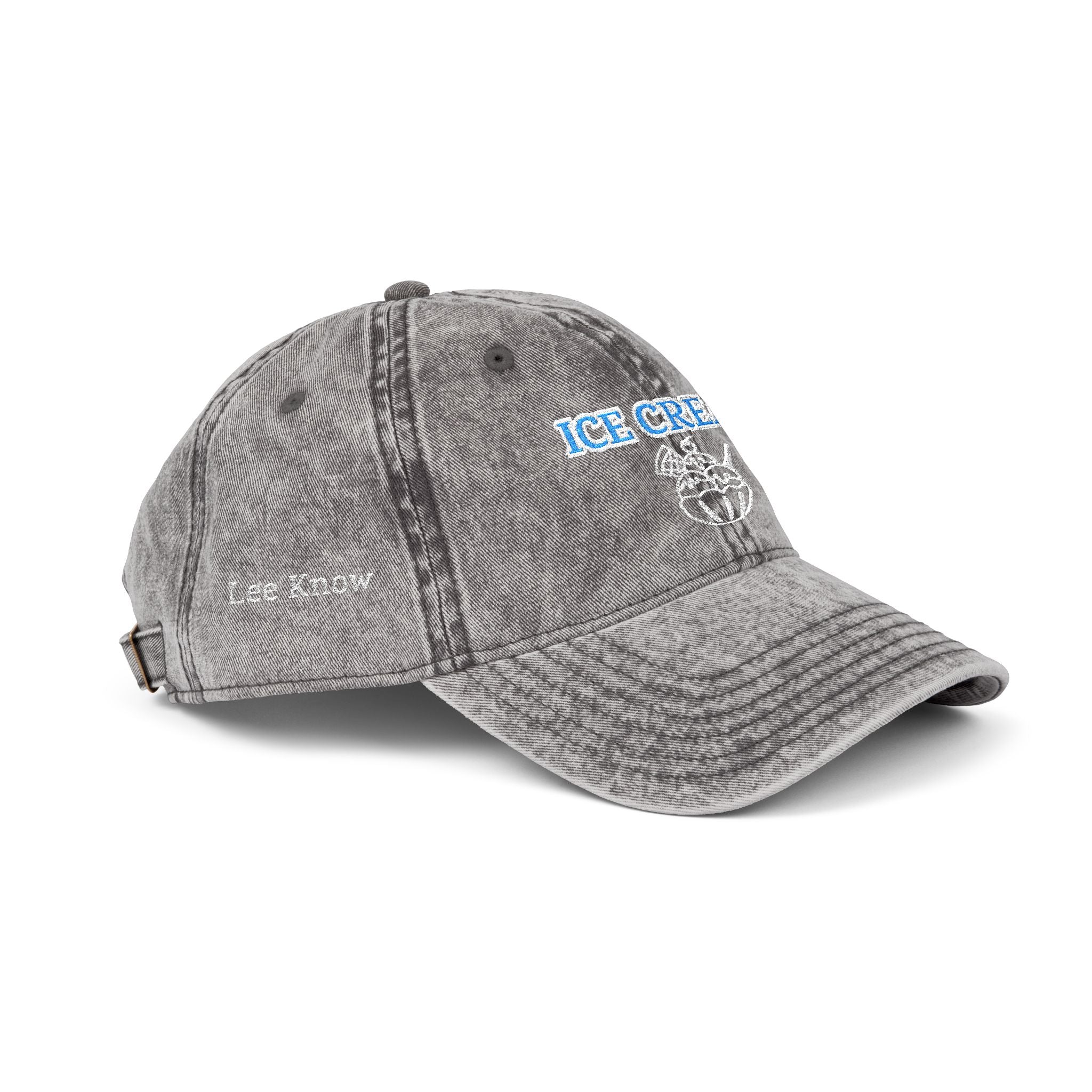 Ice Cream - LeeKnow - Vintage Cap (Embroidery)