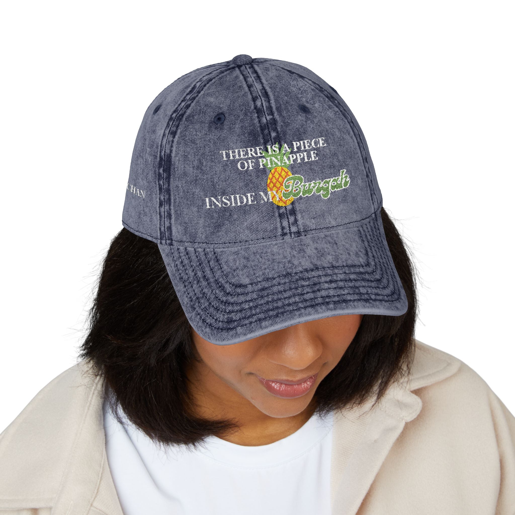 Pineapple - BangChan - Vintage Cap (Embroidery)