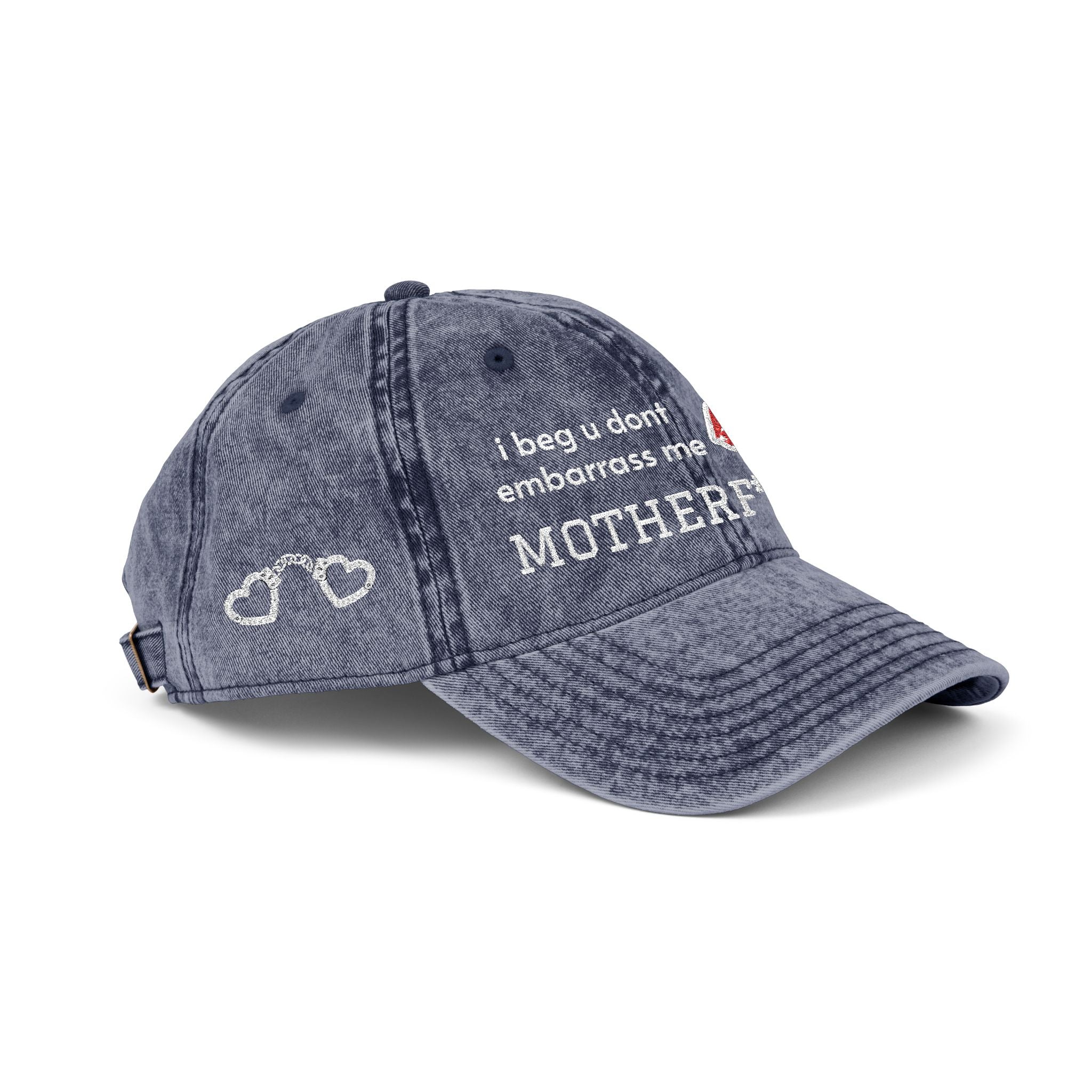 Plz Plz Plz - Vintage Cap (Embroidery)