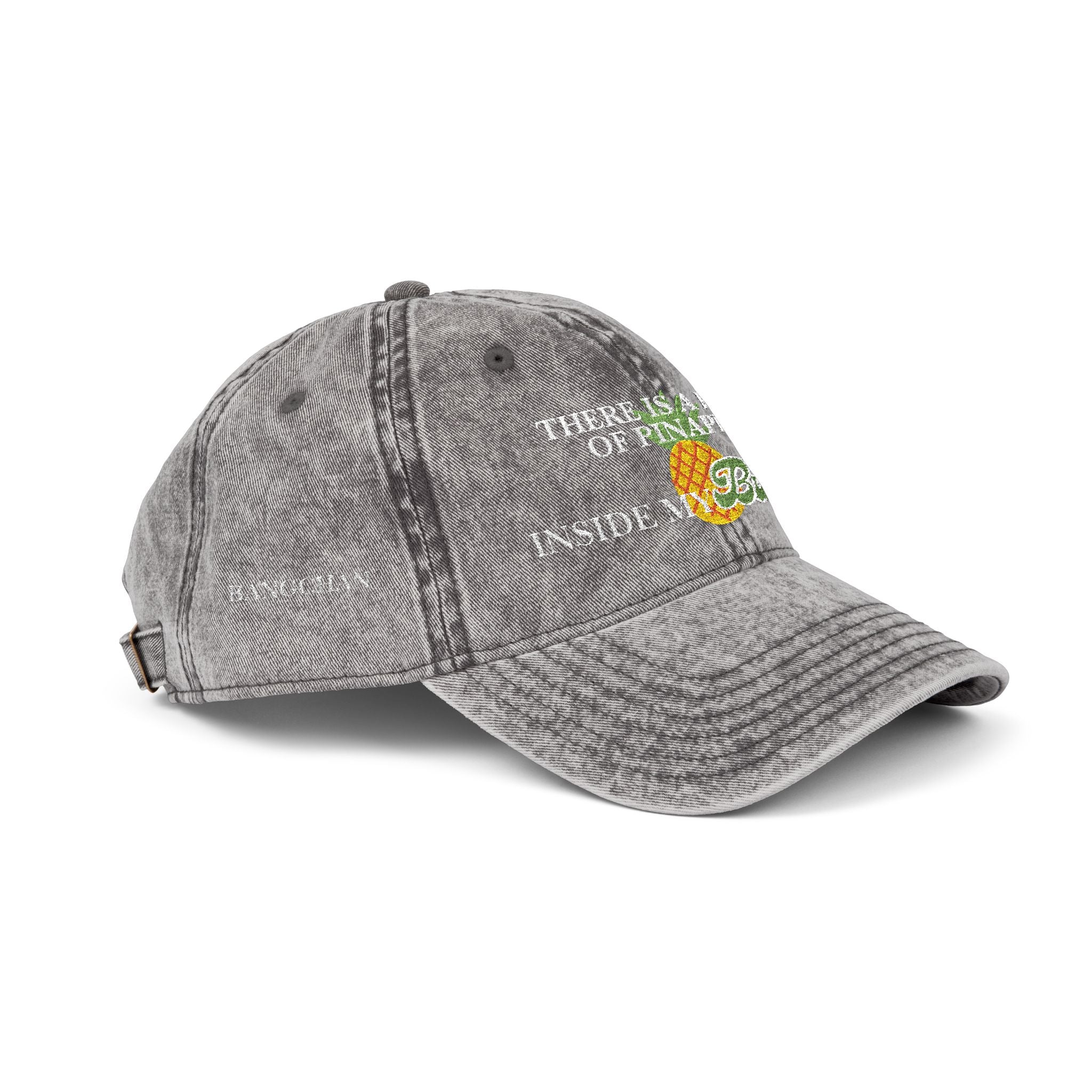 Pineapple - BangChan - Vintage Cap (Embroidery)