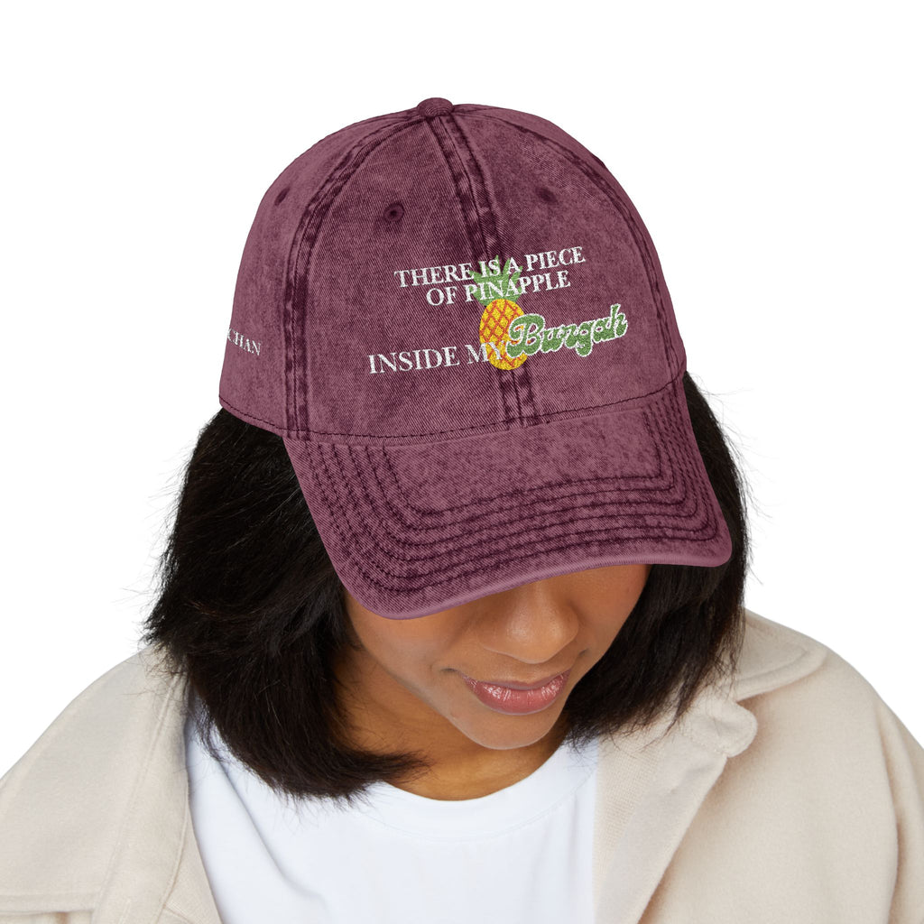 Pineapple - BangChan - Vintage Cap (Embroidery)