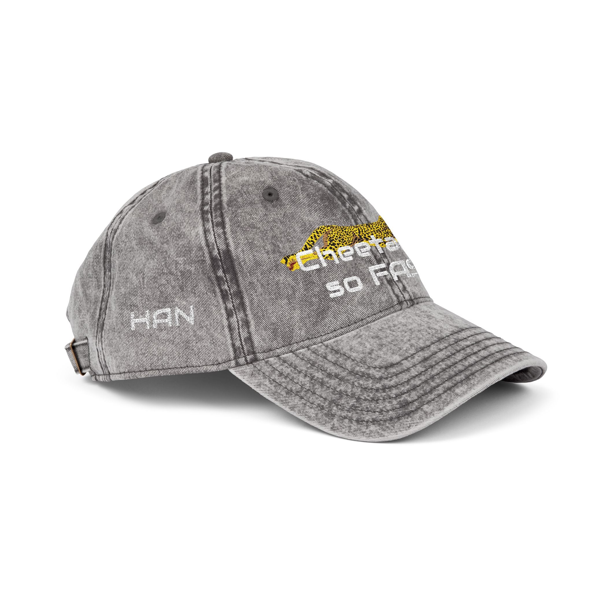 Cheetah - HAN - Vintage Cap (Embroidery)