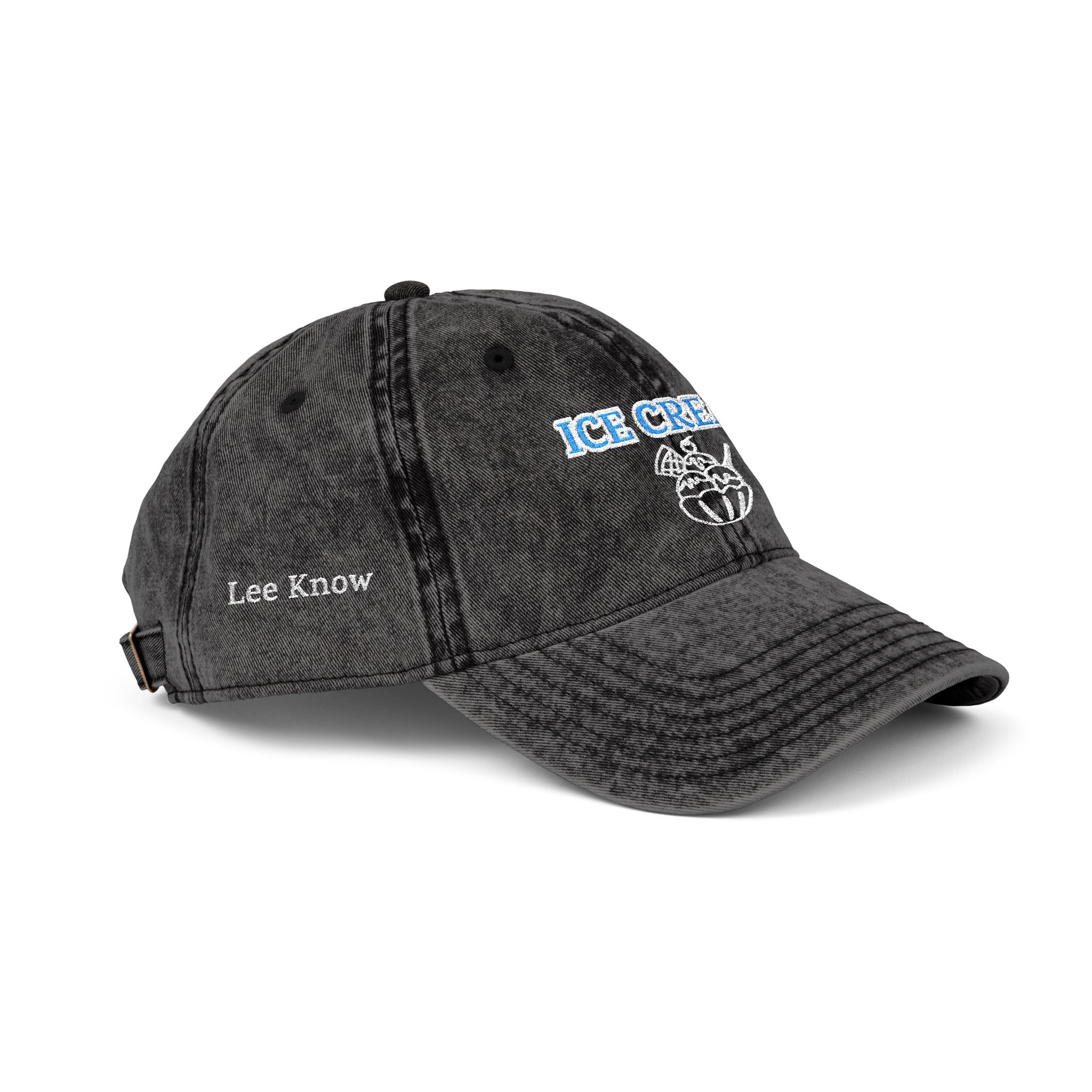 Ice Cream - LeeKnow - Vintage Cap (Embroidery)