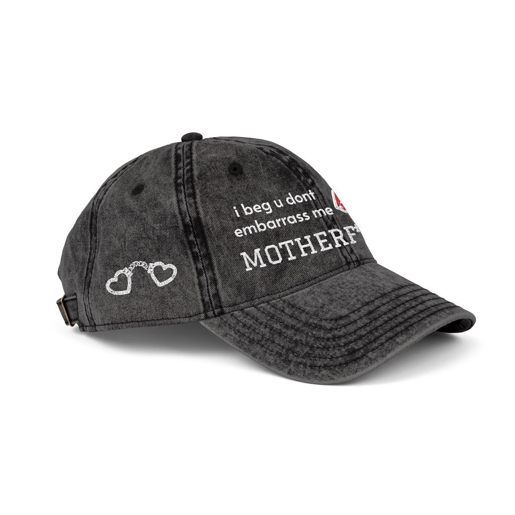 Plz Plz Plz - Vintage Cap (Embroidery)