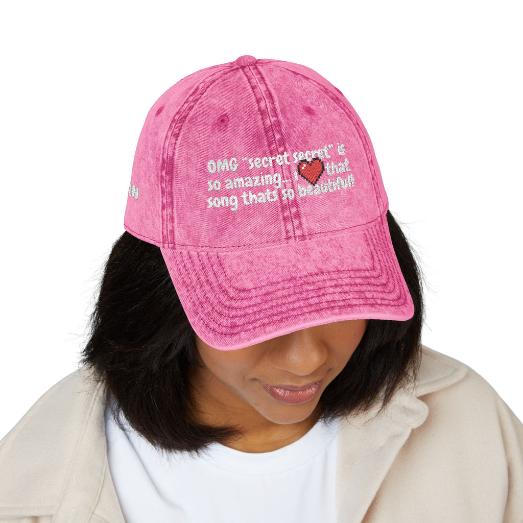 Secret, Secret - HAN - Vintage Cap (Embroidery)