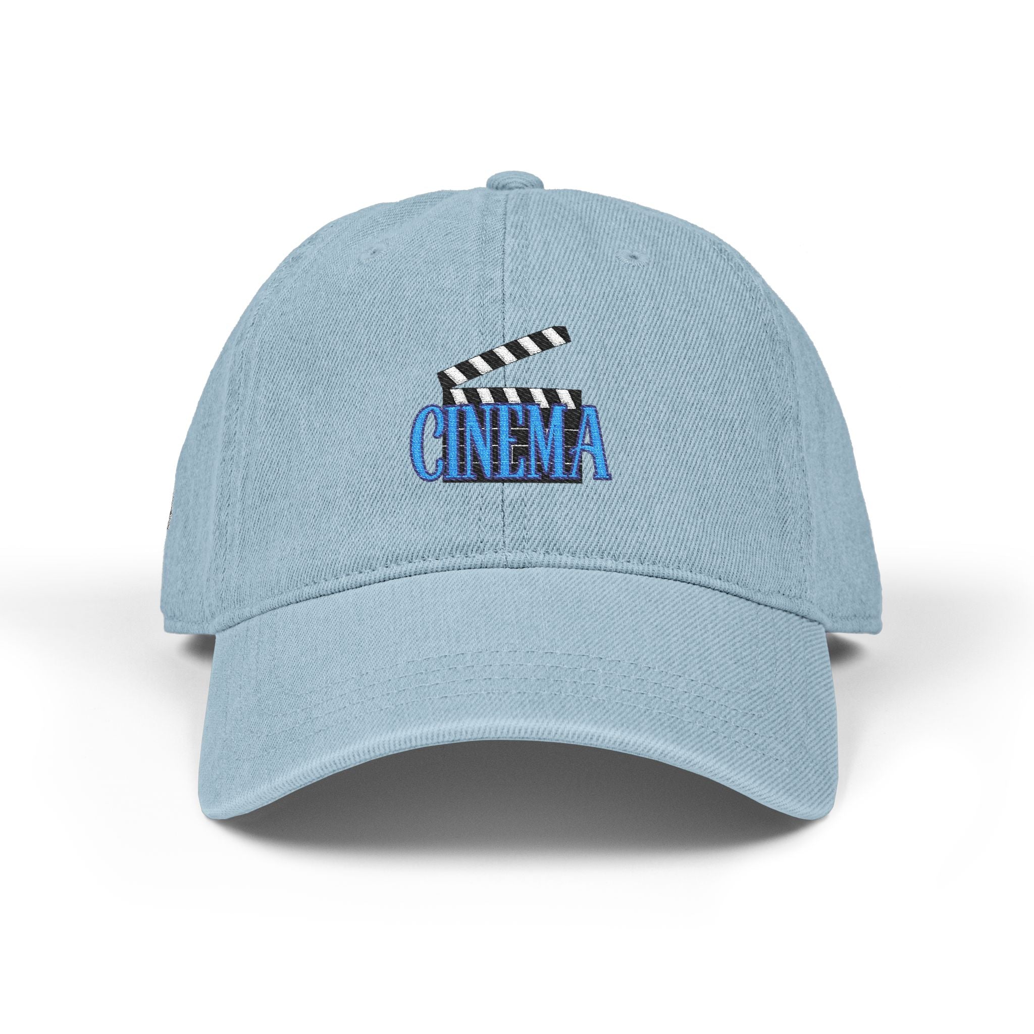Cinema - Denim Hat (Embroidery)